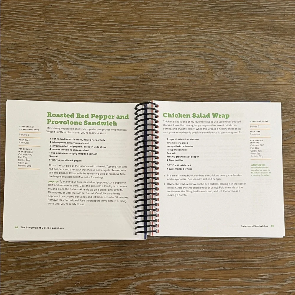 The 5 Ingredient College Cookbook